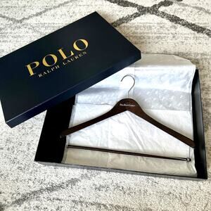 Polo Ralph Lauren Large Gift Box and Wooden Hanger